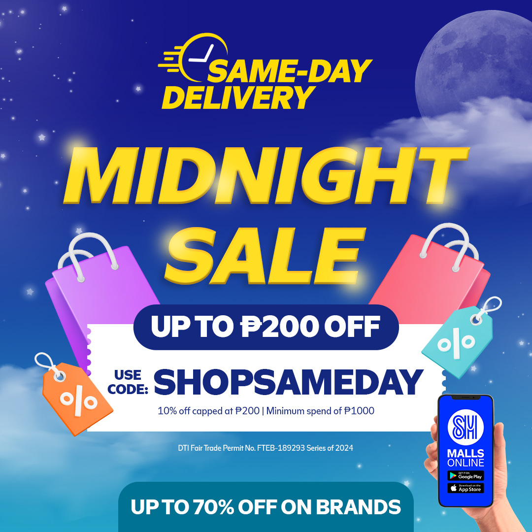 Father's Day Midnight Sale on SM Malls Online