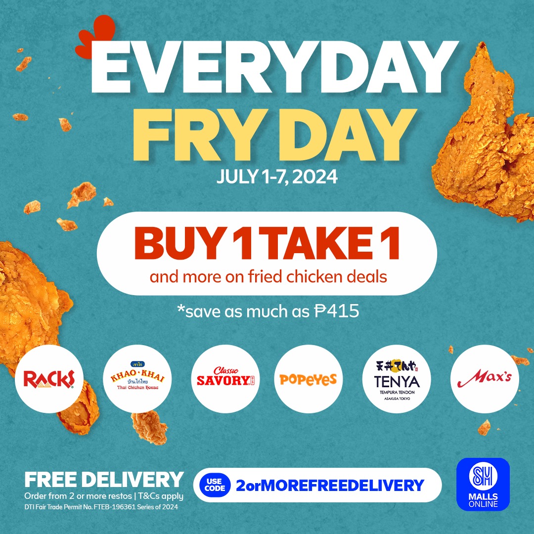 Everyday Fry Day with SM Malls Online