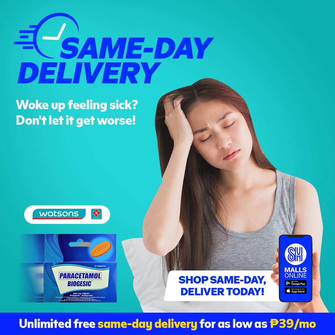 Same-Day Delivery via the SM Malls Online App