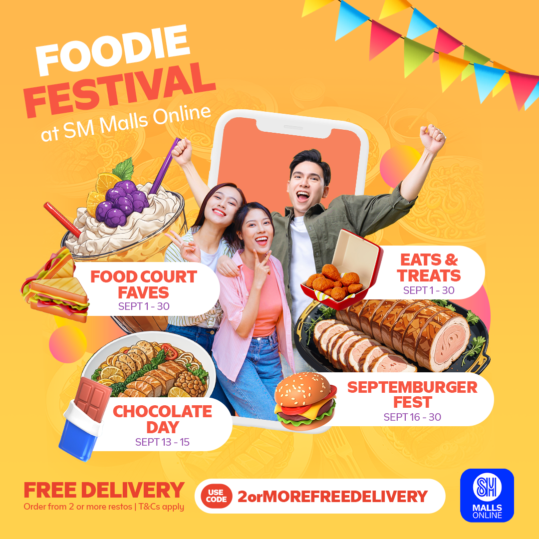 Satisfy Your Cravings: September's Ultimate Foodie Fest with SM Malls Online!