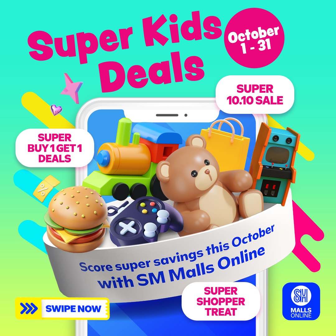 SUPER KIDS DEALS AT SM MALLS ONLINE