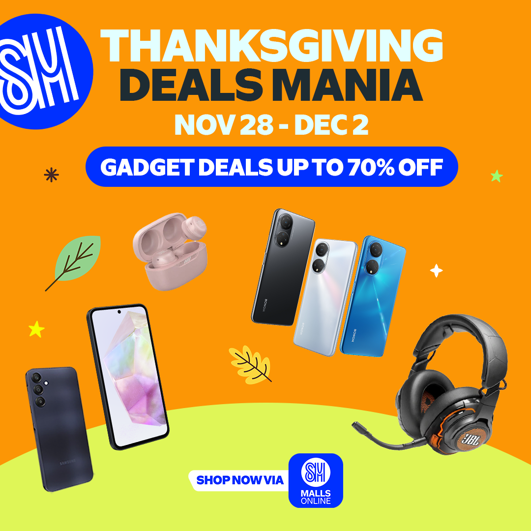 Thanksgiving Tech Treats: Get Ready to Save & Upgrade with SM Malls Online!