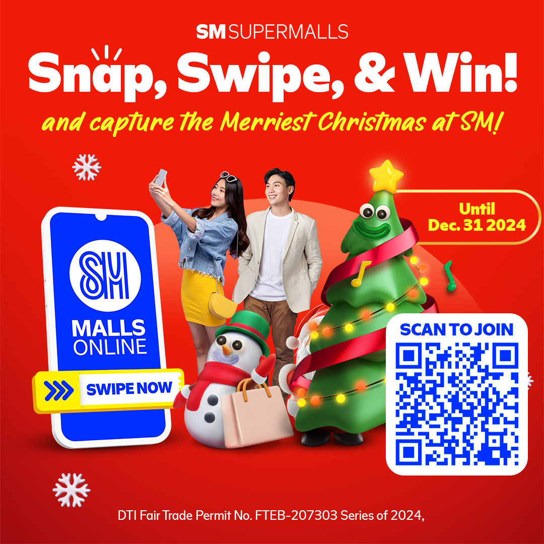 SNAP, SWIPE, & WIN SM Malls Online Photo Raffle Promo 2024!