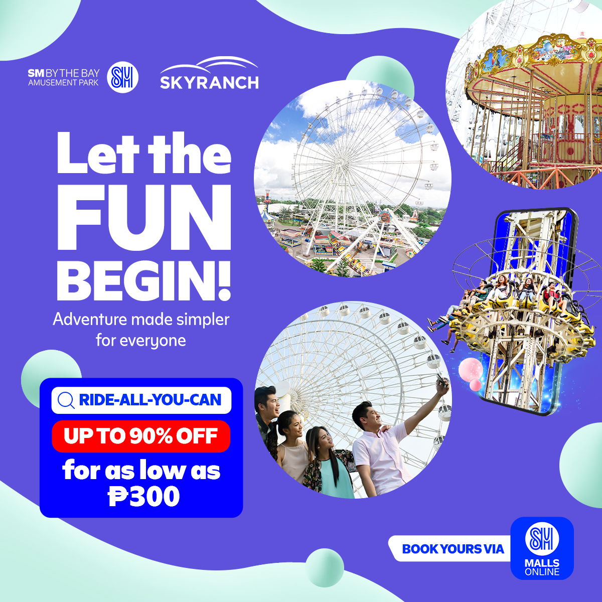 Laughter & Endless Fun with Ride-All-You-Can Passes!