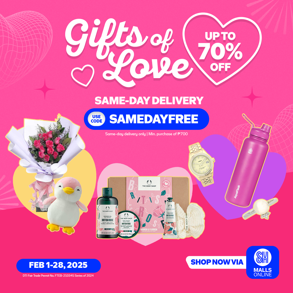 Surprise with Love: Thoughtful Gifts, Delivered Fast through SM Malls Online!