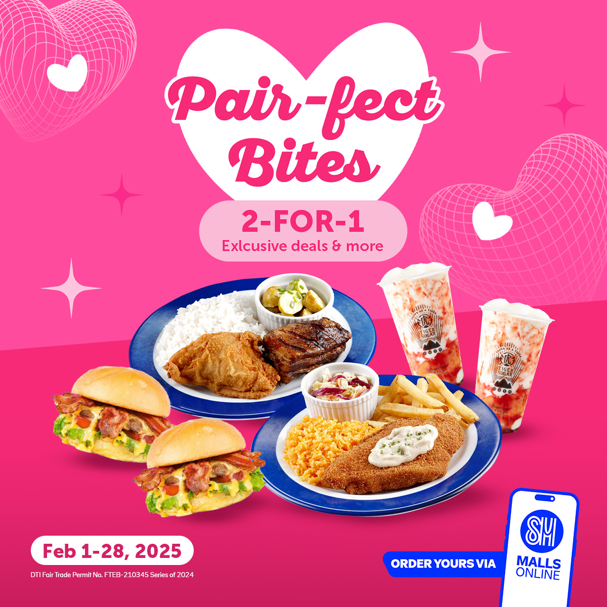 Better Together: Snatch Up These Pair-Fect Bites for Two with SM Malls Online!